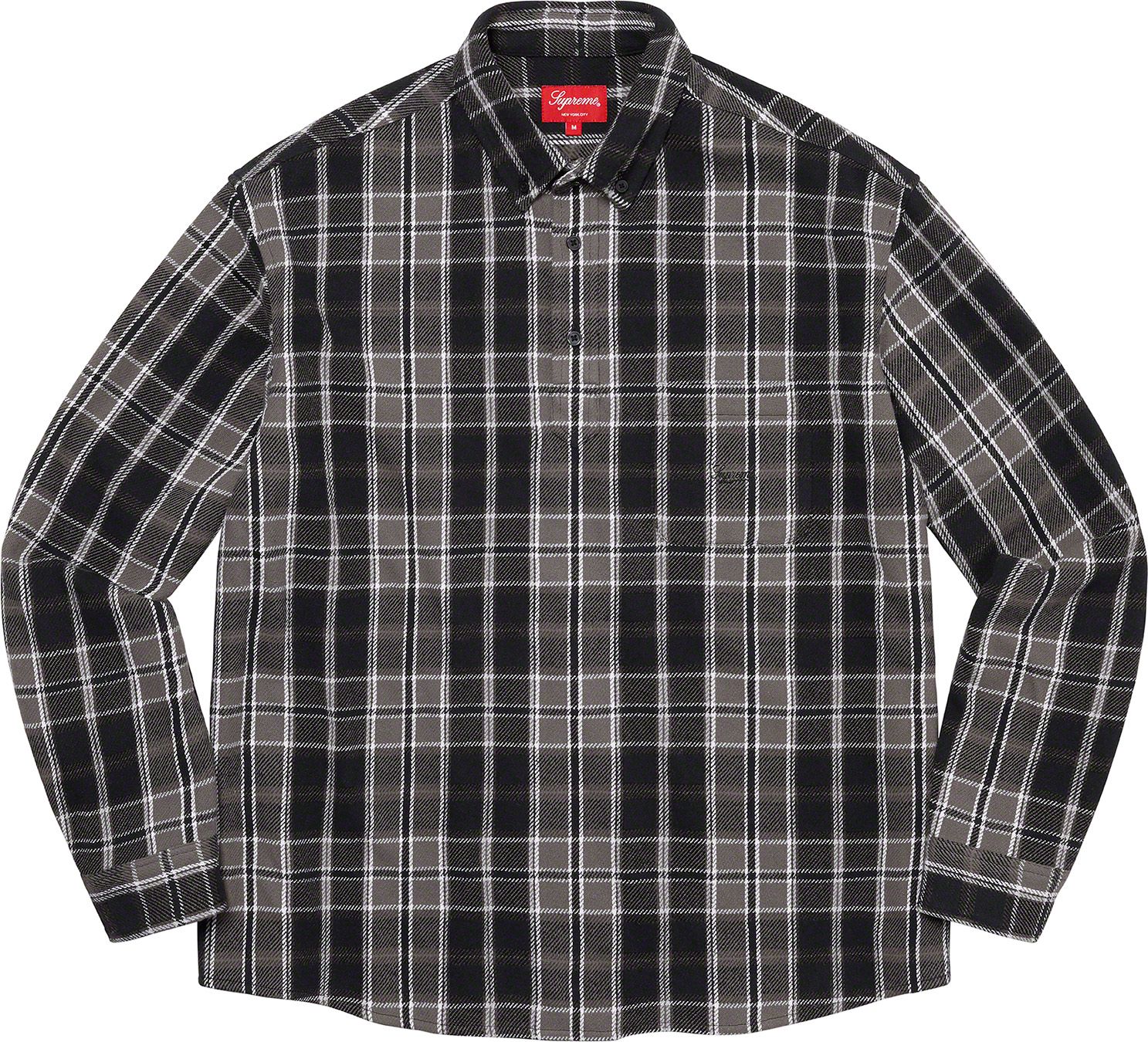 Pullover Plaid Flannel Shirt - spring summer 2023 - Supreme