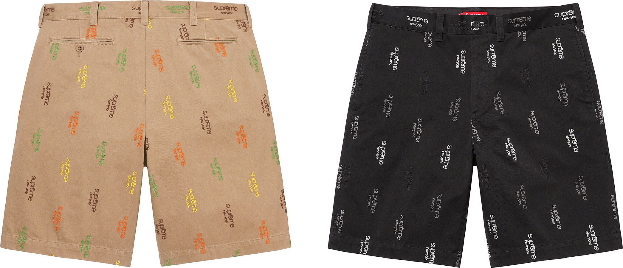 Classic Logo Chino Short - spring summer 2023 - Supreme