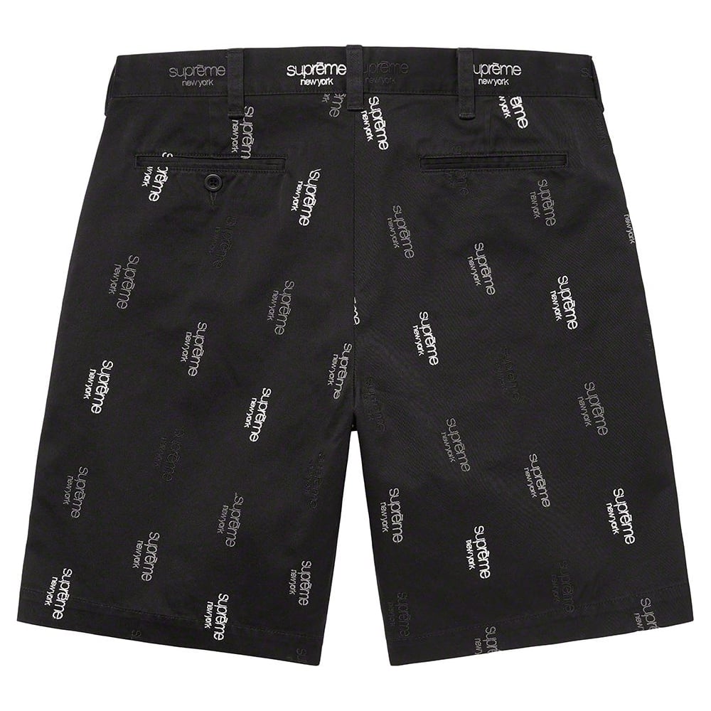 正規代理店 22ss 試着のみ supreme L 黒 shorts track ショートパンツ 