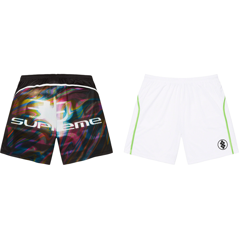 Supreme Feedback Soccer Short released during spring summer 23 season