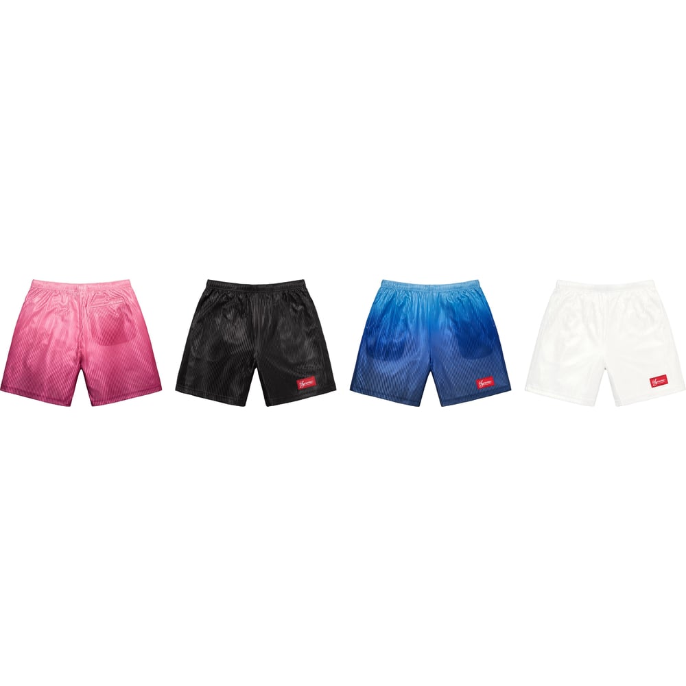 Supreme Gradient Mesh Stripe Baggy Short for spring summer 23 season