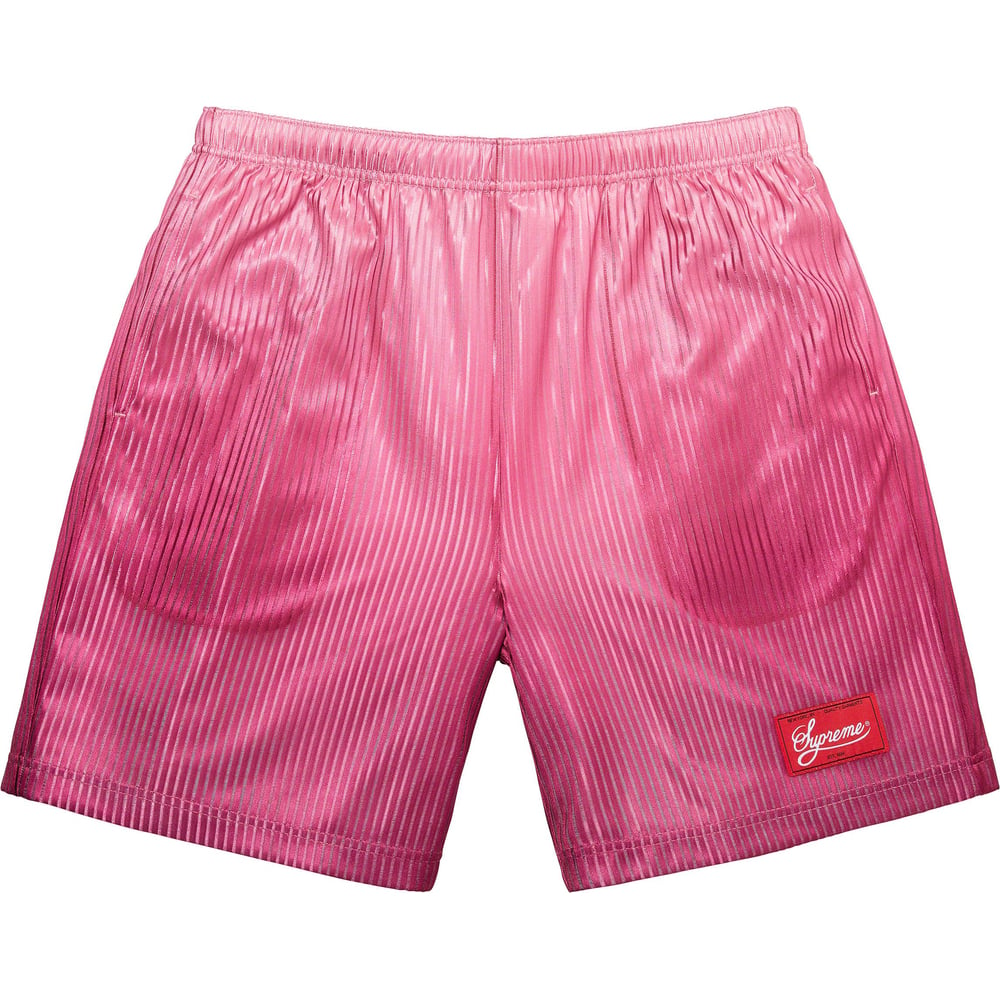 Details on Gradient Mesh Stripe Baggy Short  from spring summer
                                                    2023 (Price is $98)