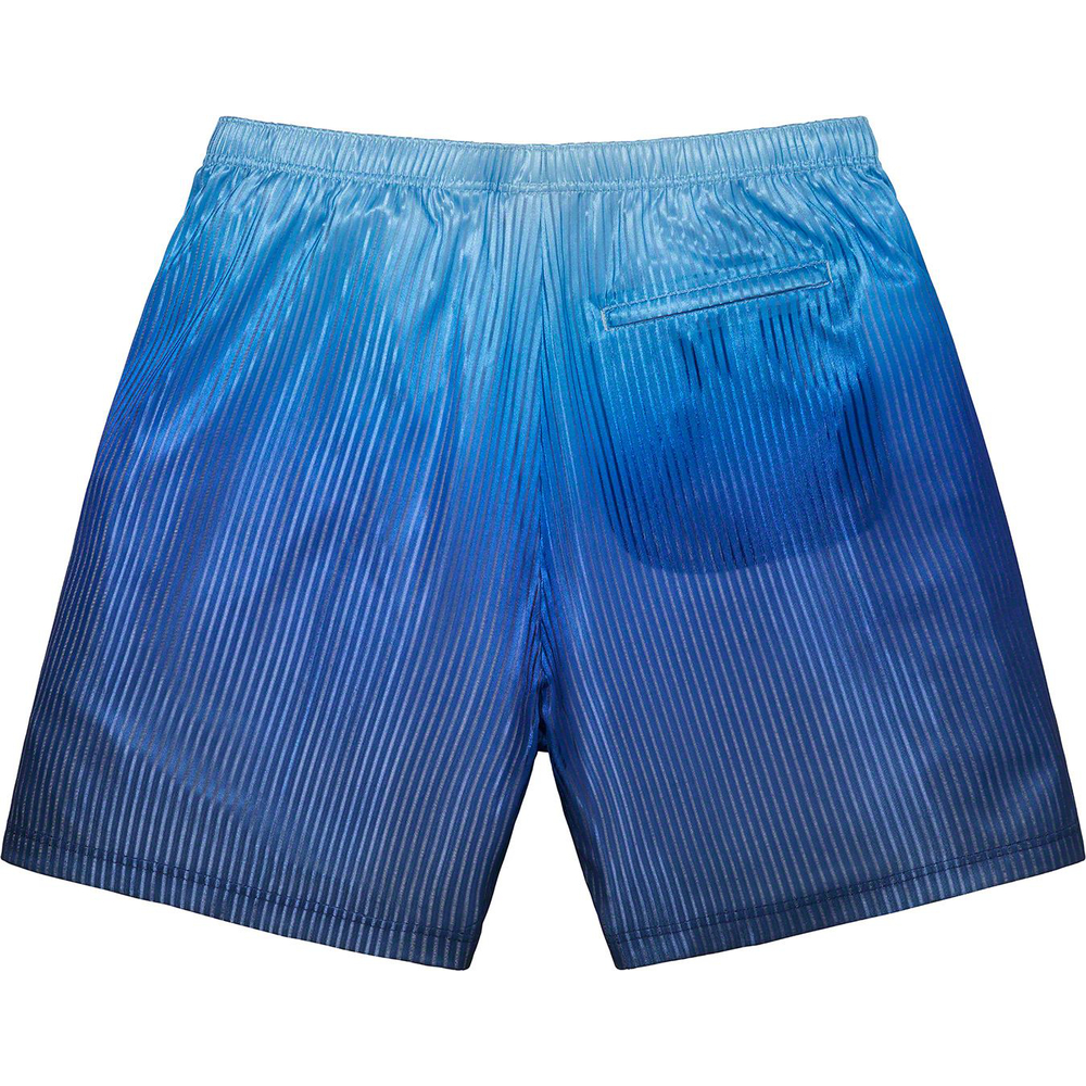 Supreme Gradient Mesh Stripe Baggy Short (SS23) - [hidden] - $98