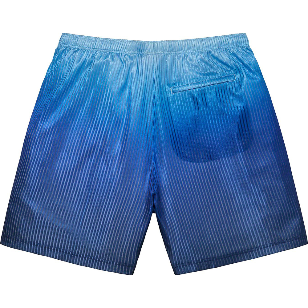 Details on Gradient Mesh Stripe Baggy Short [hidden] from spring summer
                                                    2023 (Price is $98)