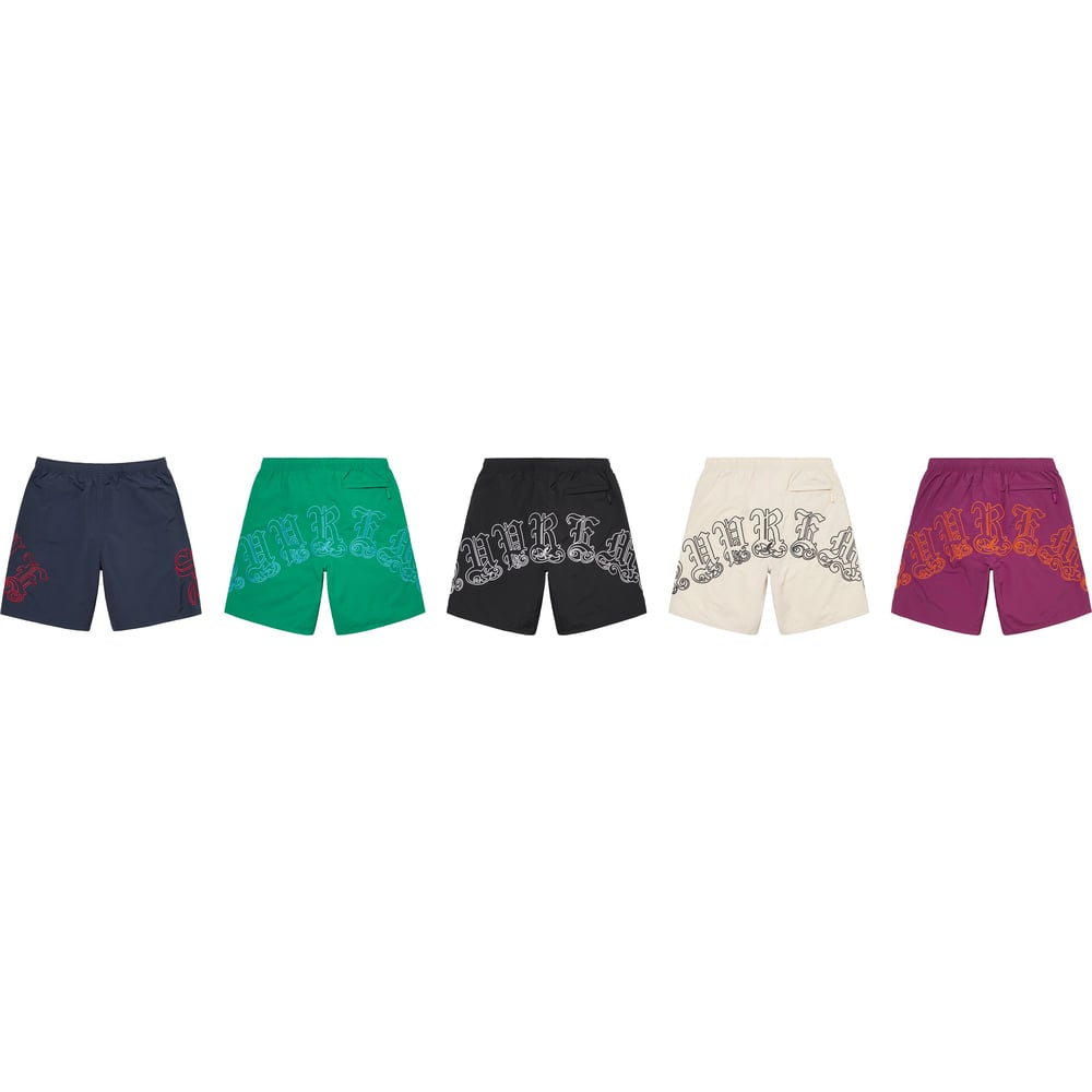 Supreme Old English Nylon Short ハーフパンツ