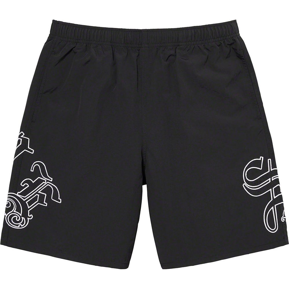 Details on Old English Nylon Short [hidden] from spring summer
                                                    2023 (Price is $110)