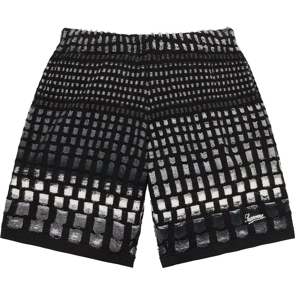 Details on Gradient Grid Knit Short [hidden] from spring summer
                                                    2023 (Price is $138)