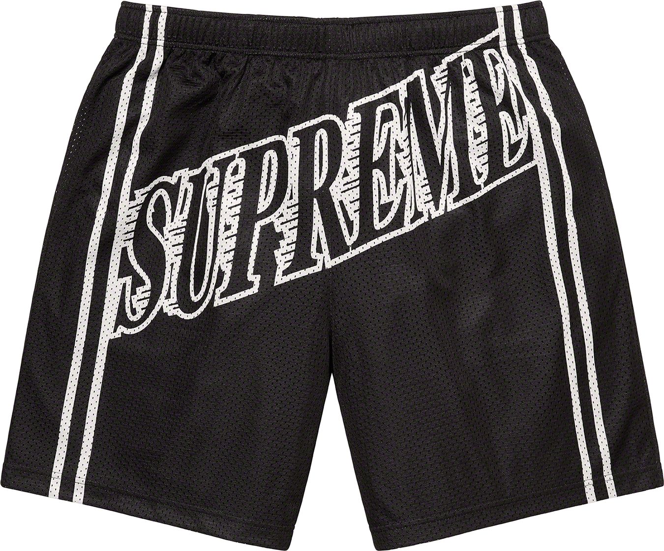 Supreme Banner Water Short Black