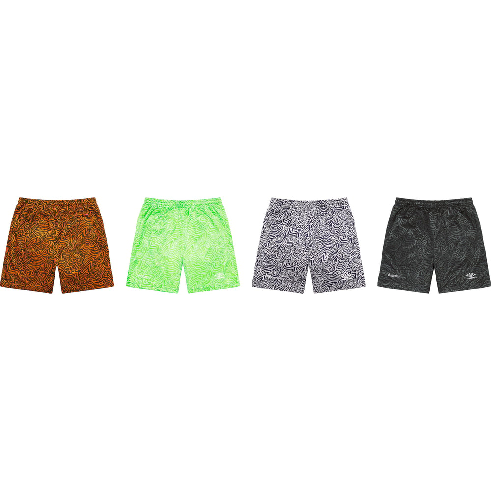 Supreme Supreme Umbro Jacquard Animal Print Soccer Short for spring summer 23 season