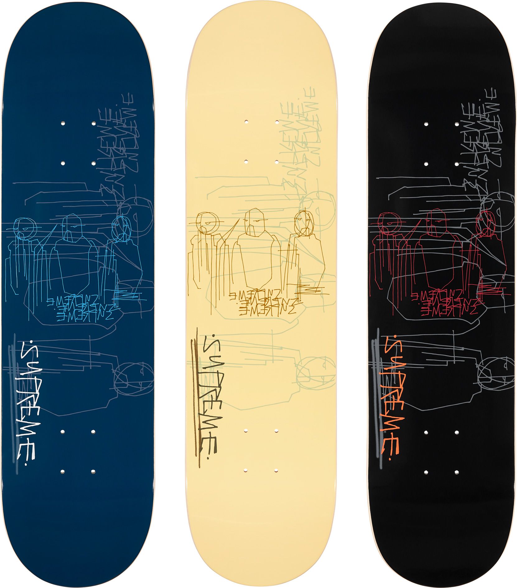 Three Kings Skateboard - spring summer 2023 - Supreme