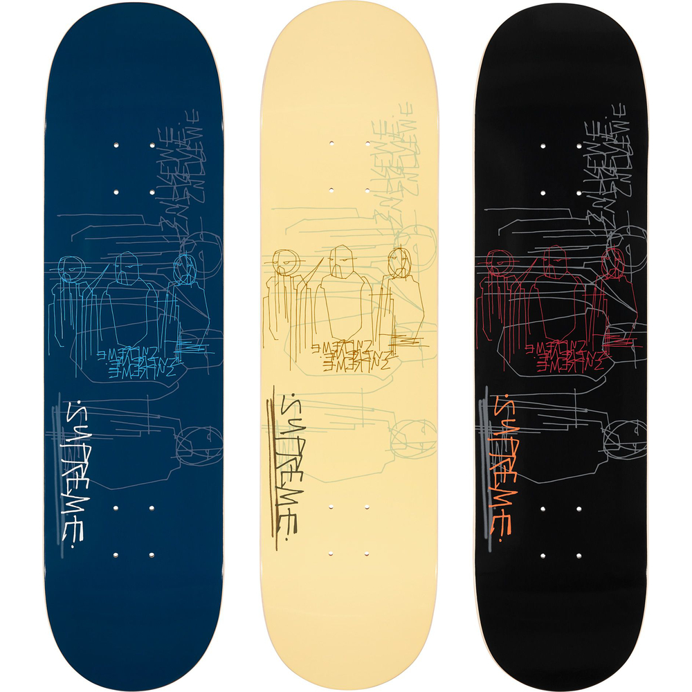 Details on Three Kings Skateboard from spring summer 2023