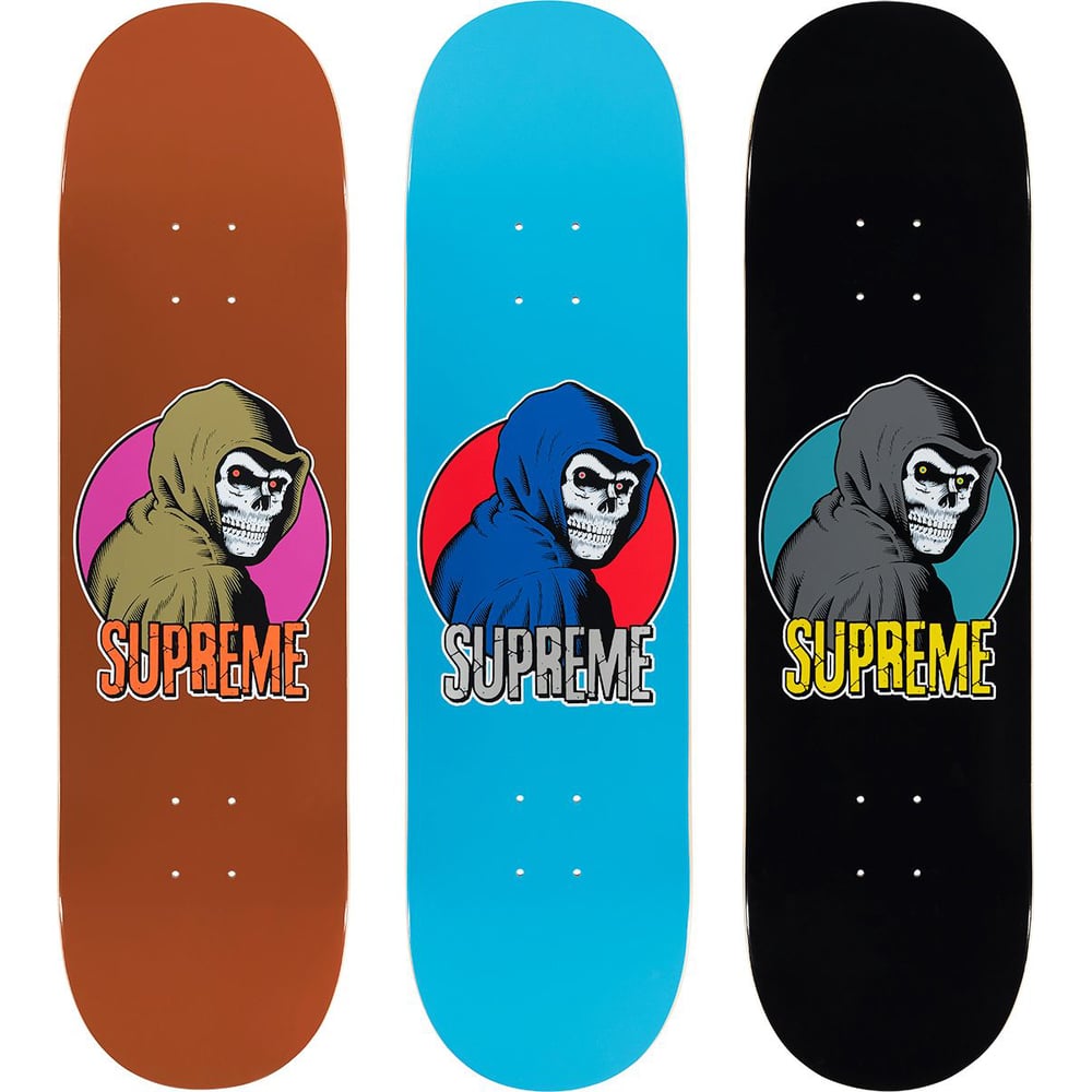 Supreme Reaper Skateboard released during spring summer 23 season