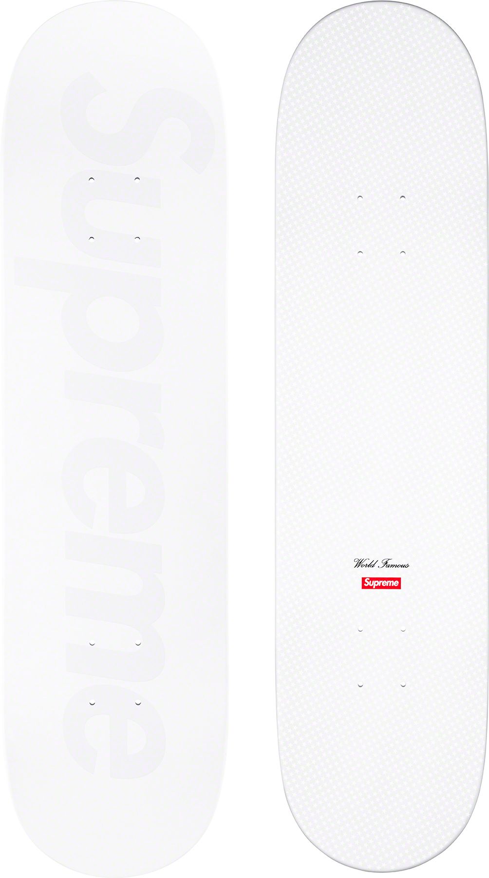 Tonal Box Logo Skateboard - spring summer 2023 - Supreme