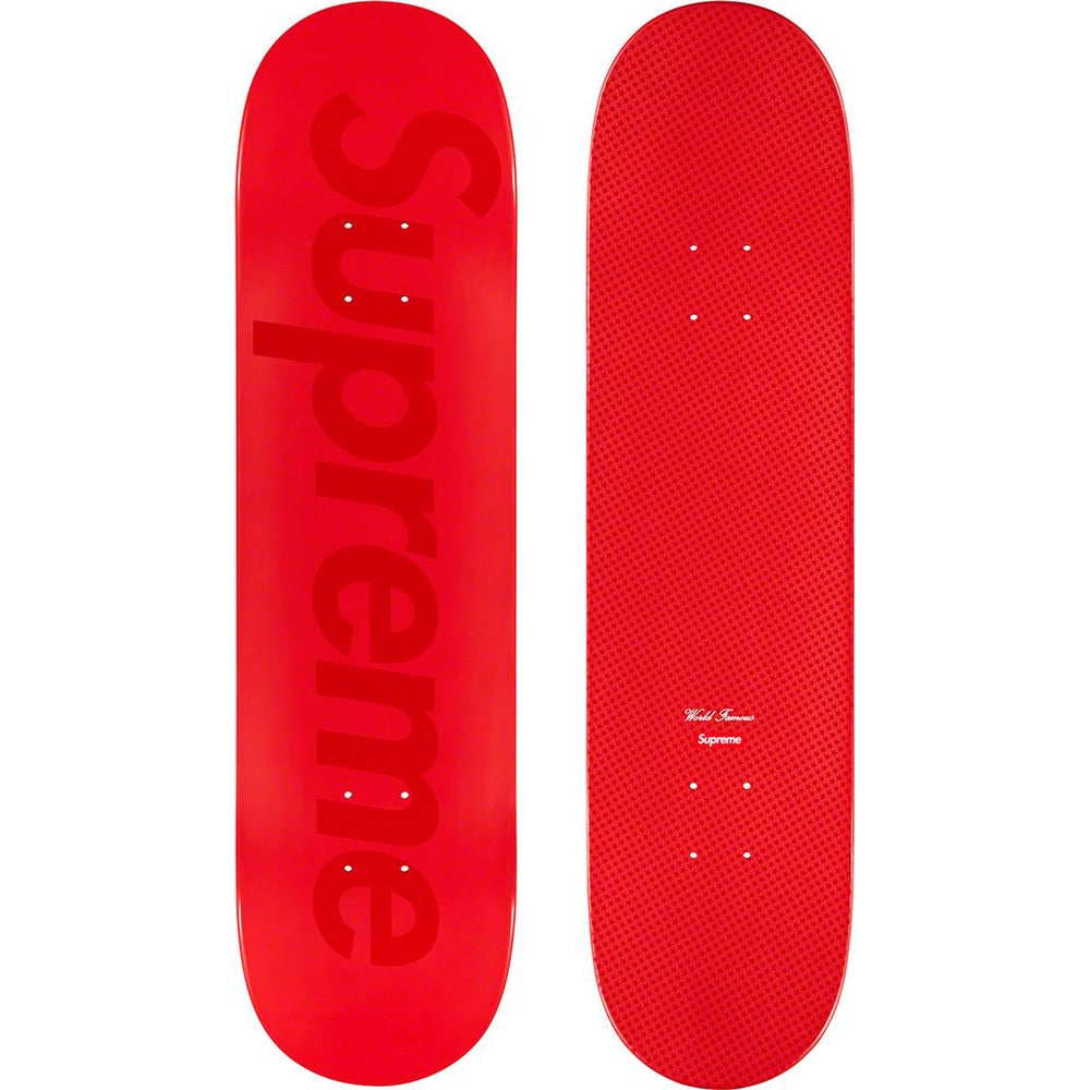 Tonal Box Logo Skateboard - spring summer 2023 - Supreme