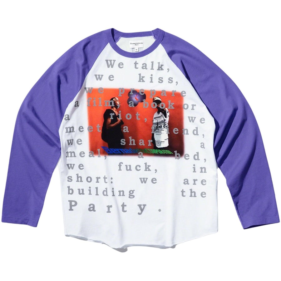 Details on Supreme Bernadette Corporation Raglan L S Top  from spring summer
                                                    2023 (Price is $110)