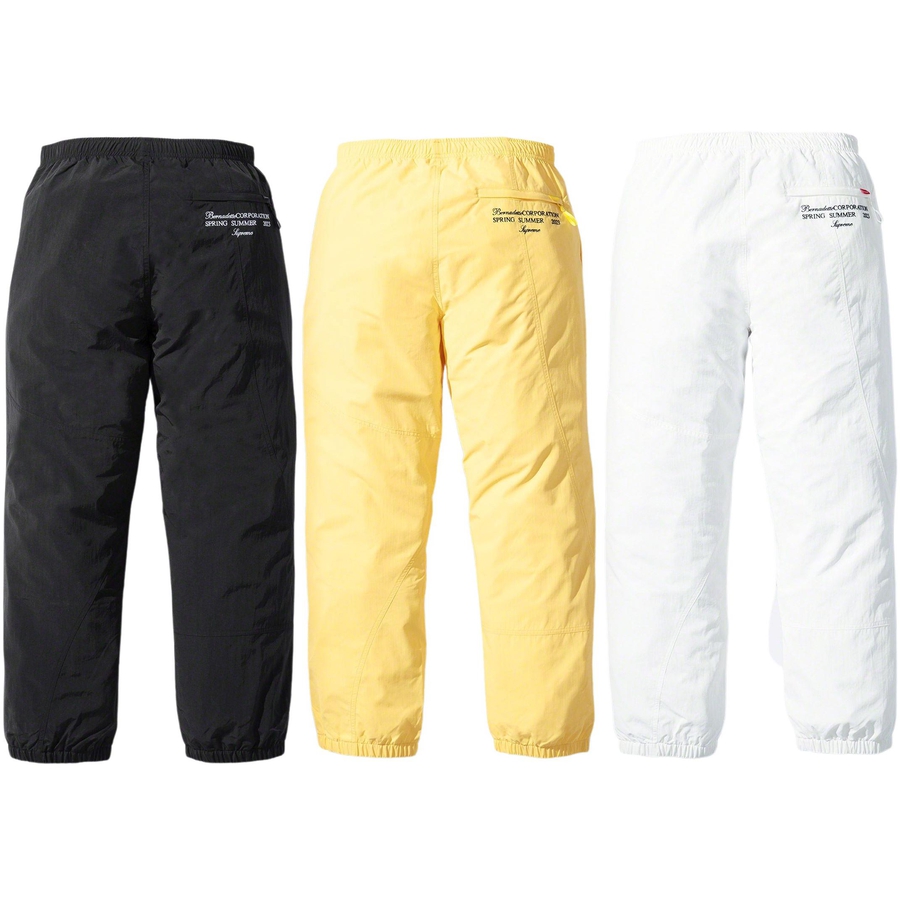 Details on Supreme Bernadette Corporation Track Pant  from spring summer
                                                    2023 (Price is $158)