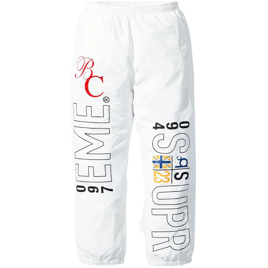 Details on Supreme Bernadette Corporation Track Pant  from spring summer
                                                    2023 (Price is $158)