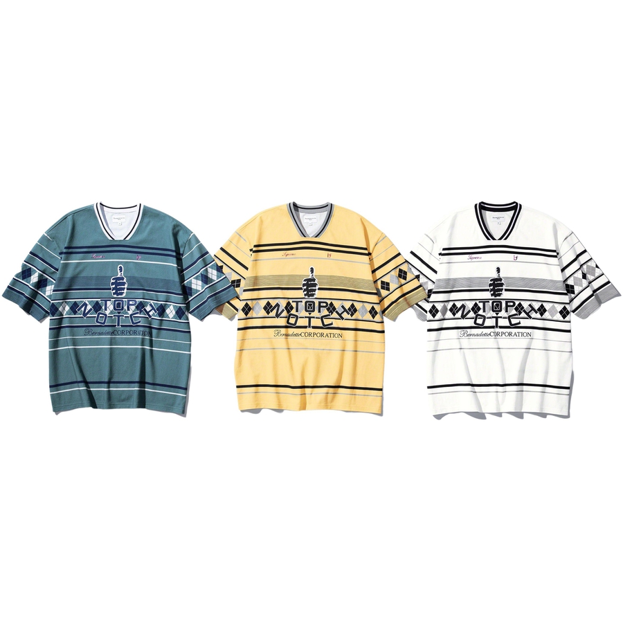 Supreme Supreme Bernadette Corporation Pique Soccer Top for spring summer 23 season