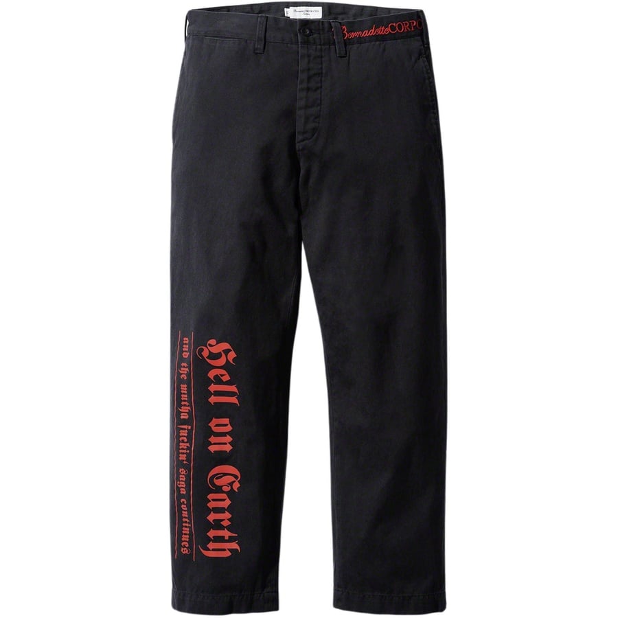 Supreme Supreme Bernadette Corporation Old English Chino Pant for spring summer 23 season