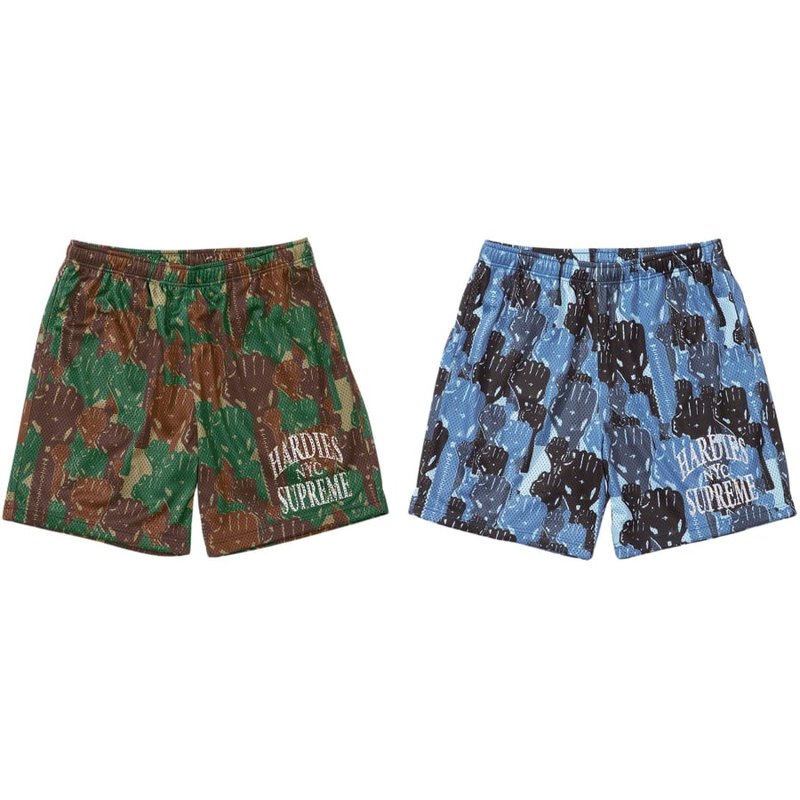 Supreme Supreme Hardies Camo Basketball Short for spring summer 23 season