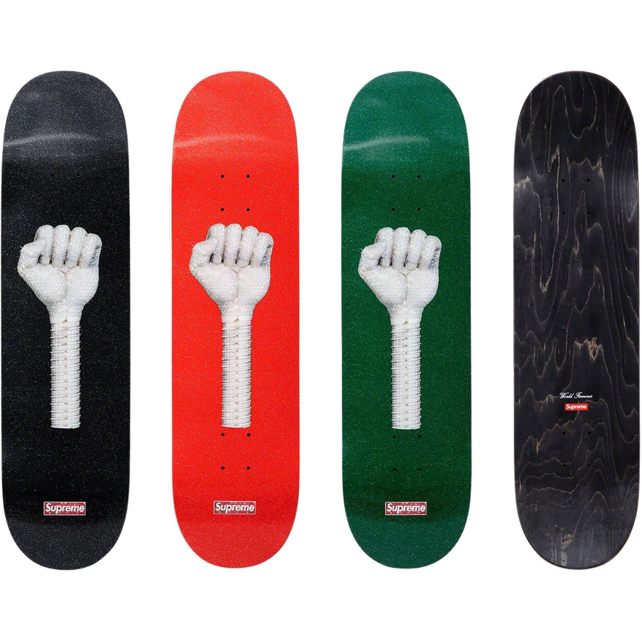 Supreme Supreme Hardies Fist Skateboard for spring summer 23 season