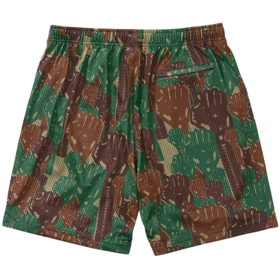 Details on Supreme Hardies Camo Basketball Short  from spring summer
                                                    2023 (Price is $118)