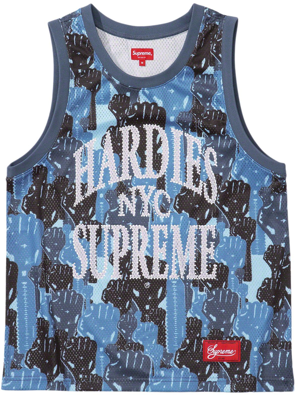 Supreme Camo Basketball Jersey BlueSupreme Camo Basketball Jersey