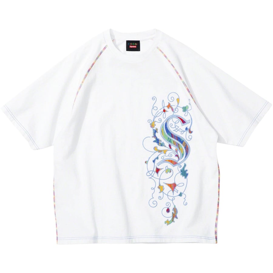 Details on Supreme Coogi Raglan S S Top  from spring summer 2023 (Price is $110)