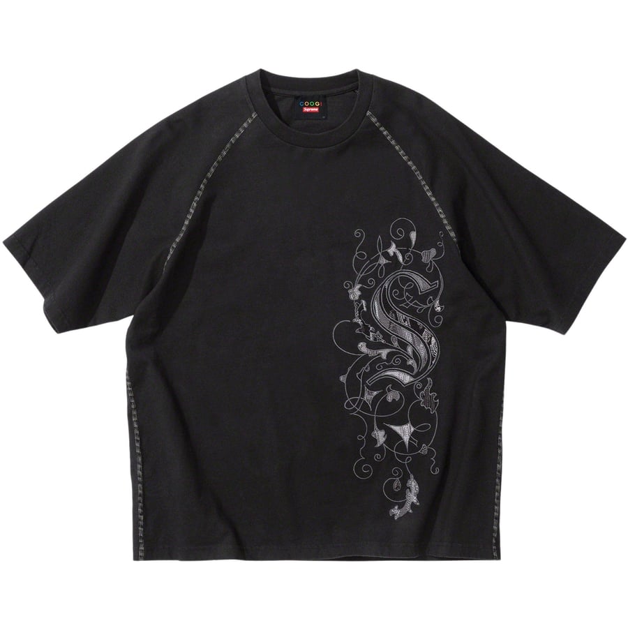 Details on Supreme Coogi Raglan S S Top  from spring summer
                                                    2023 (Price is $110)