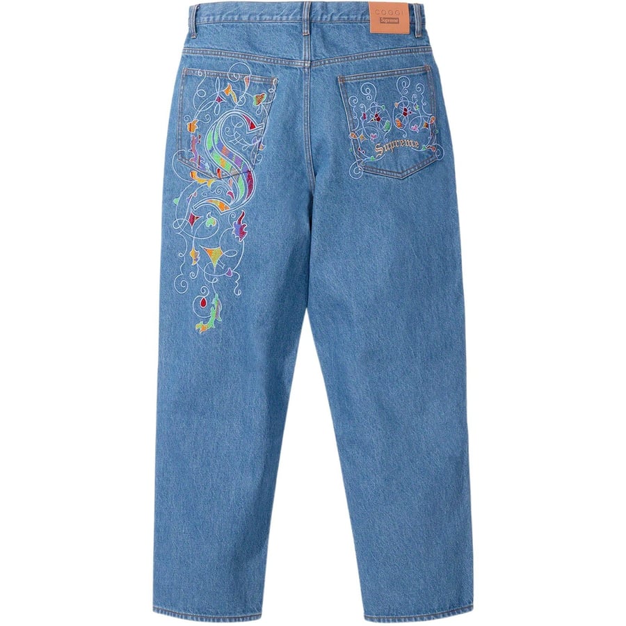 Details on Supreme Coogi Baggy Jean  from spring summer
                                                    2023 (Price is $198)