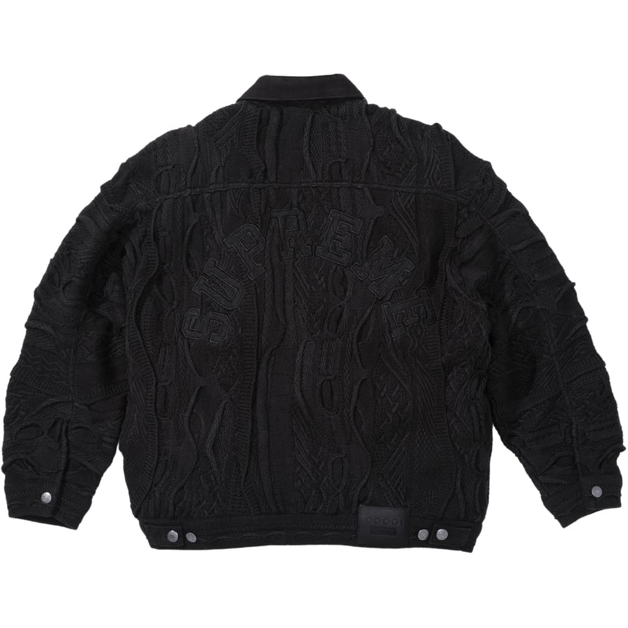 Details on Supreme Coogi Trucker Jacket  from spring summer
                                                    2023 (Price is $368)