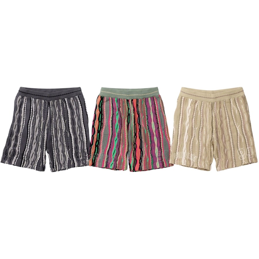 Details on Supreme Coogi Basketball Short from spring summer 2023 (Price is $168)