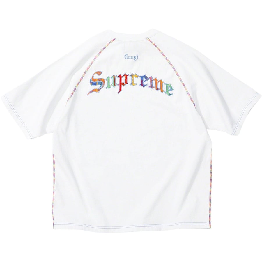 Details on Supreme Coogi Raglan S S Top  from spring summer 2023 (Price is $110)