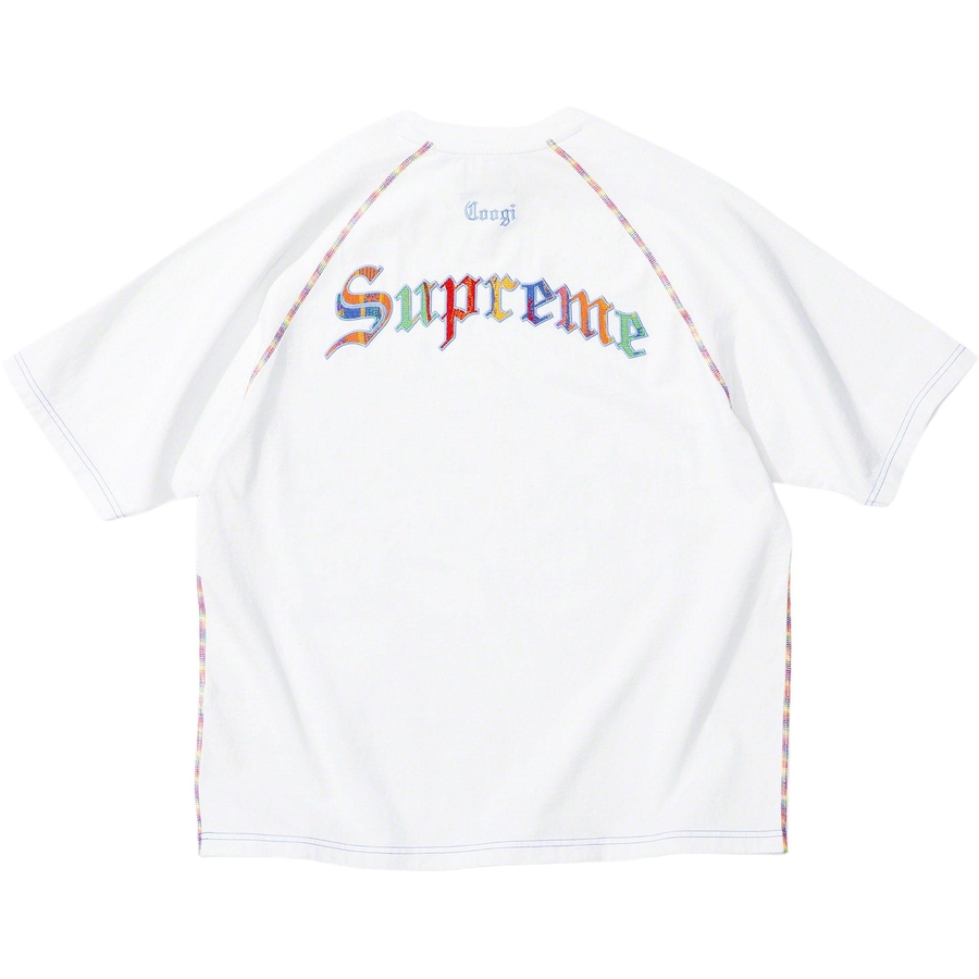 Details on Supreme Coogi Raglan S S Top  from spring summer
                                                    2023 (Price is $110)