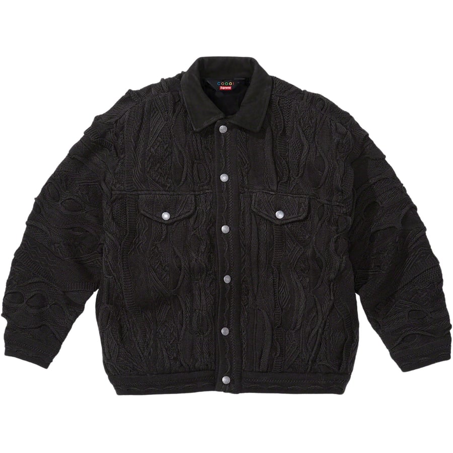 Details on Supreme Coogi Trucker Jacket  from spring summer
                                                    2023 (Price is $368)