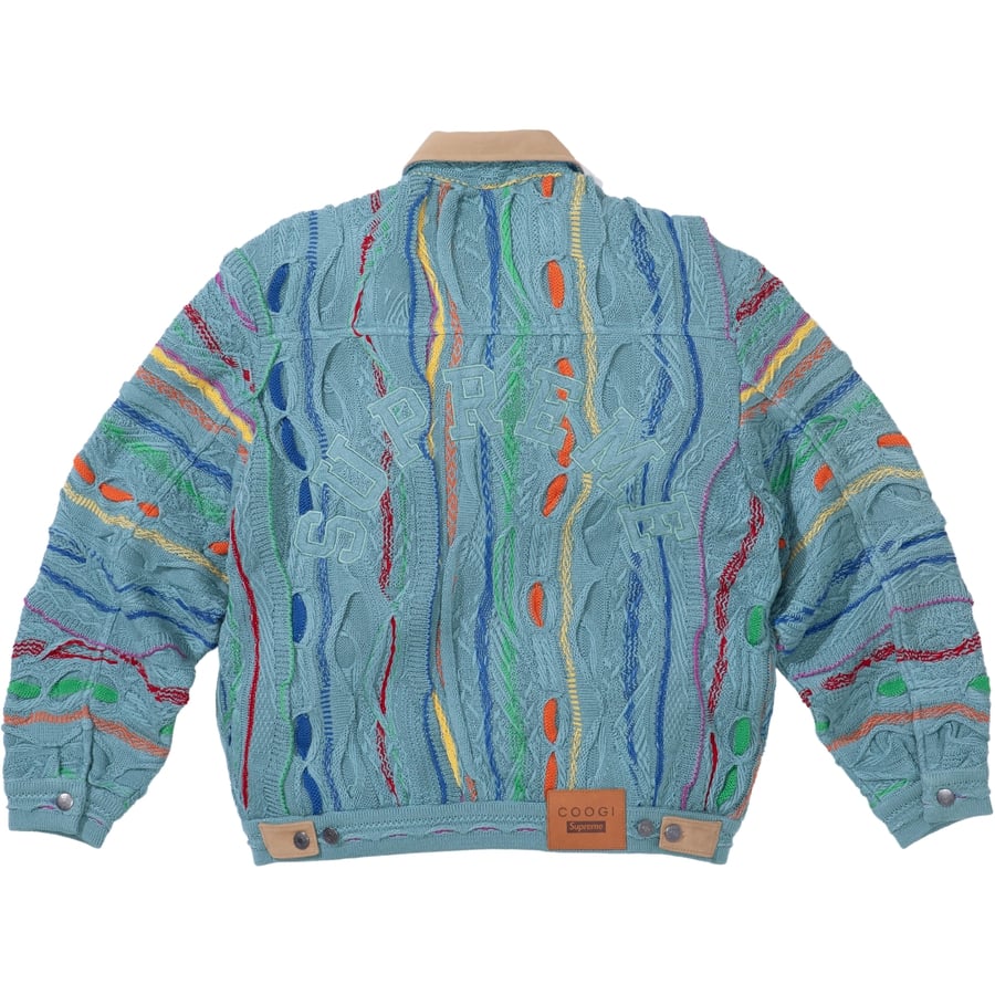 Details on Supreme Coogi Trucker Jacket  from spring summer
                                                    2023 (Price is $368)