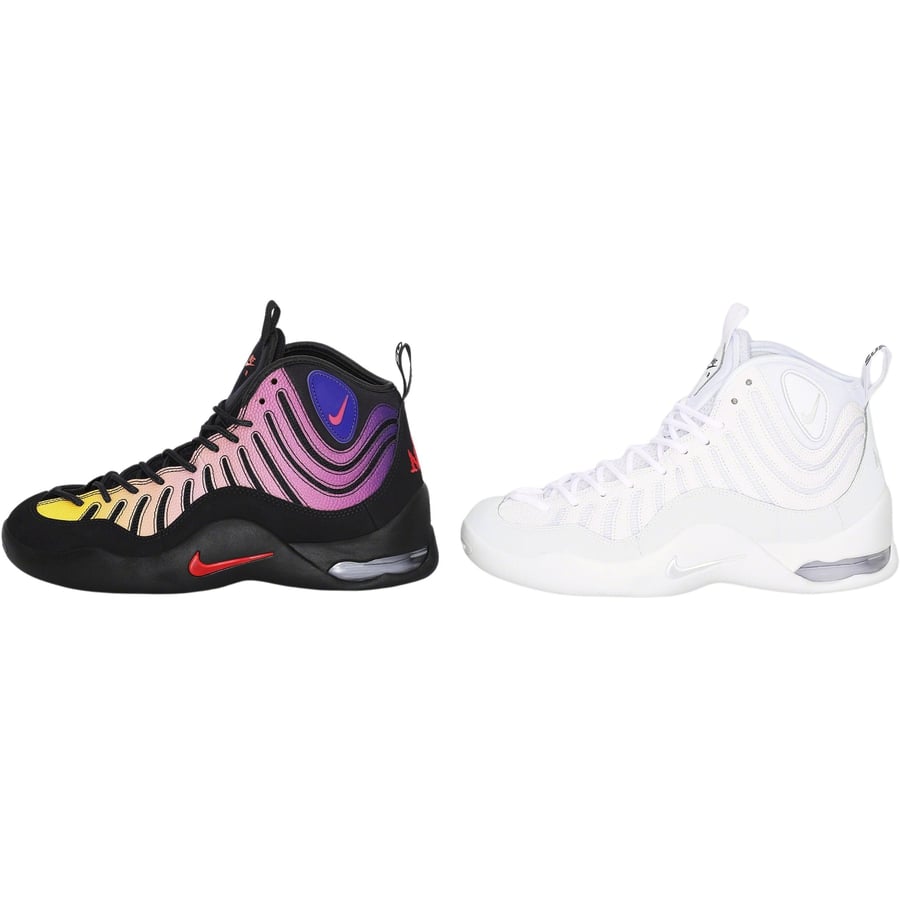 Details on Supreme Nike Air Bakin  from spring summer
                                                    2023 (Price is $168)