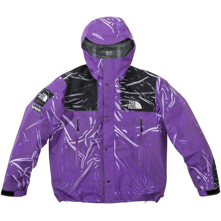 Details on Supreme The North Face Trompe L’oeil Printed Taped Seam Shell Jacket  from spring summer
                                                    2023 (Price is $398)