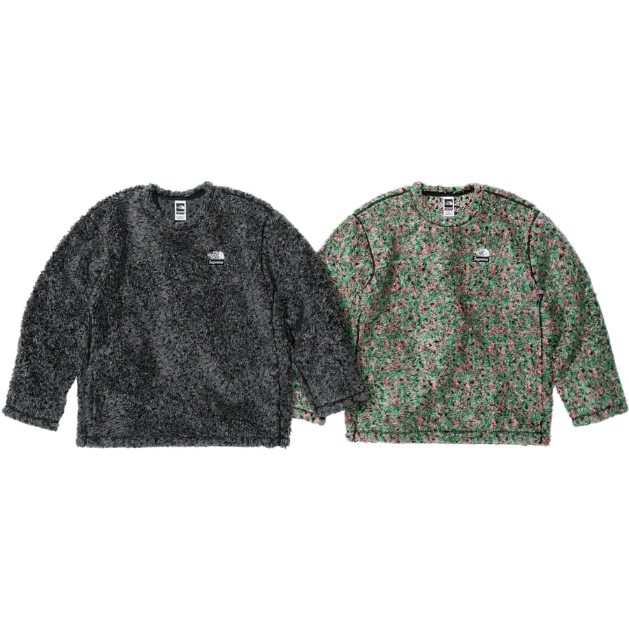 Supreme Supreme The North Face High Pile Fleece Pullover released during spring summer 23 season