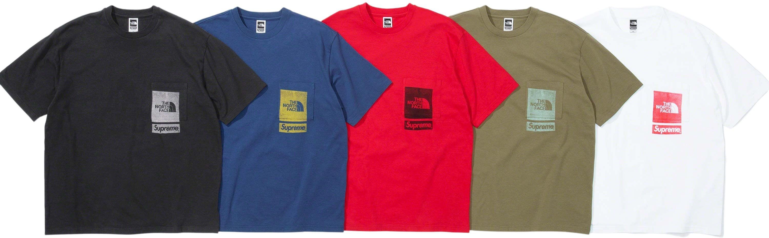 The North Face Printed Pocket Tee - spring summer 2023 - Supreme