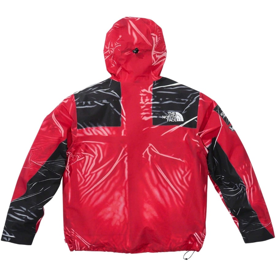 Details on Supreme The North Face Trompe L’oeil Printed Taped Seam Shell Jacket  from spring summer
                                                    2023 (Price is $398)