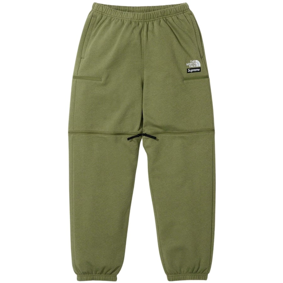 Details on Supreme The North Face Convertible Sweatpant  from spring summer
                                                    2023 (Price is $138)