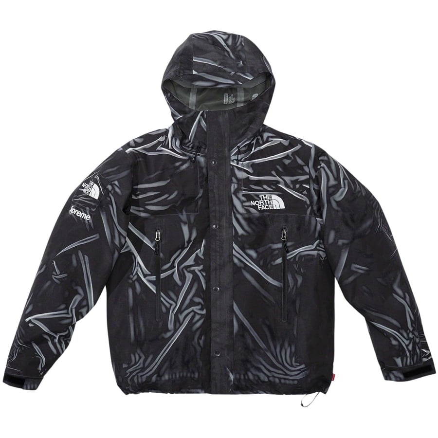 Details on Supreme The North Face Trompe L’oeil Printed Taped Seam Shell Jacket  from spring summer
                                                    2023 (Price is $398)