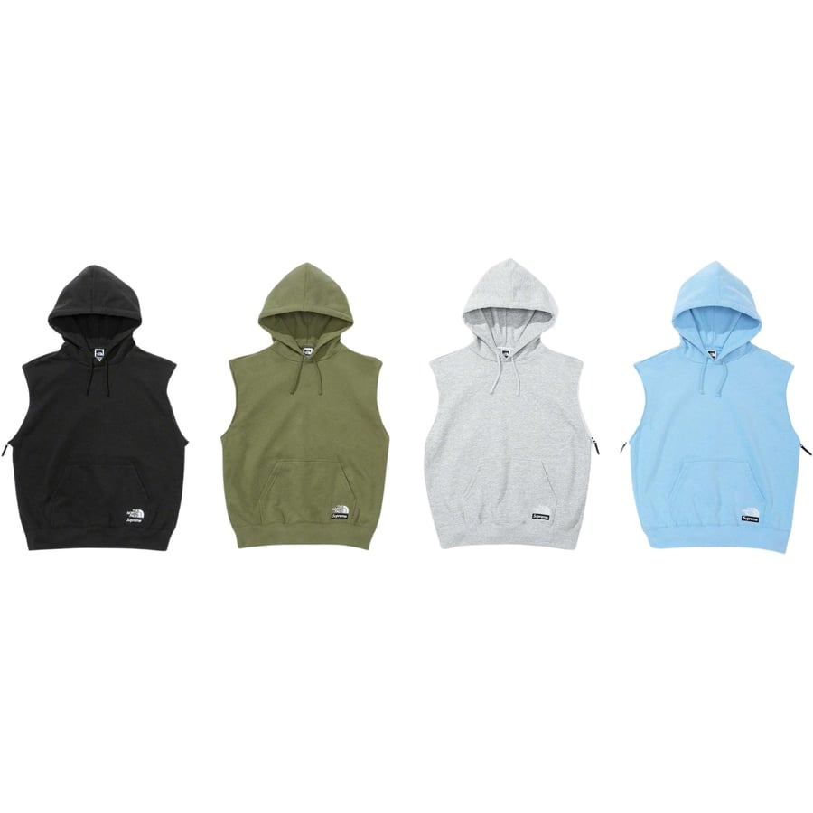 Details on Supreme The North Face Convertible Hooded Sweatshirt  from spring summer
                                                    2023 (Price is $148)