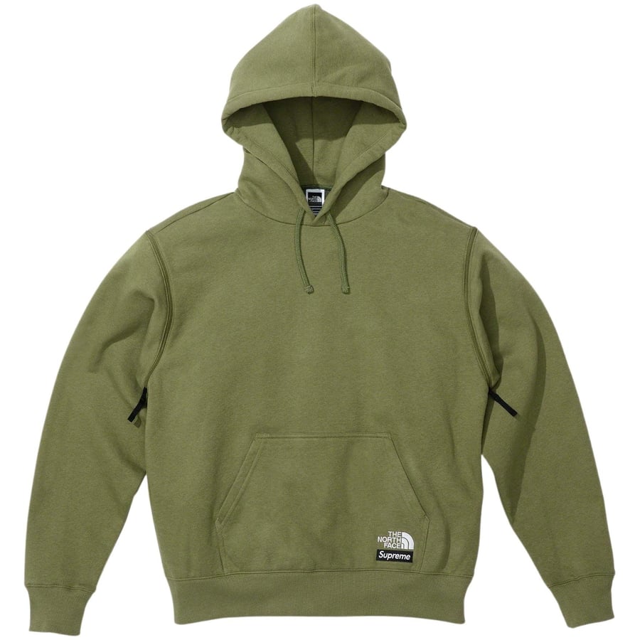 Details on Supreme The North Face Convertible Hooded Sweatshirt  from spring summer 2023 (Price is $148)