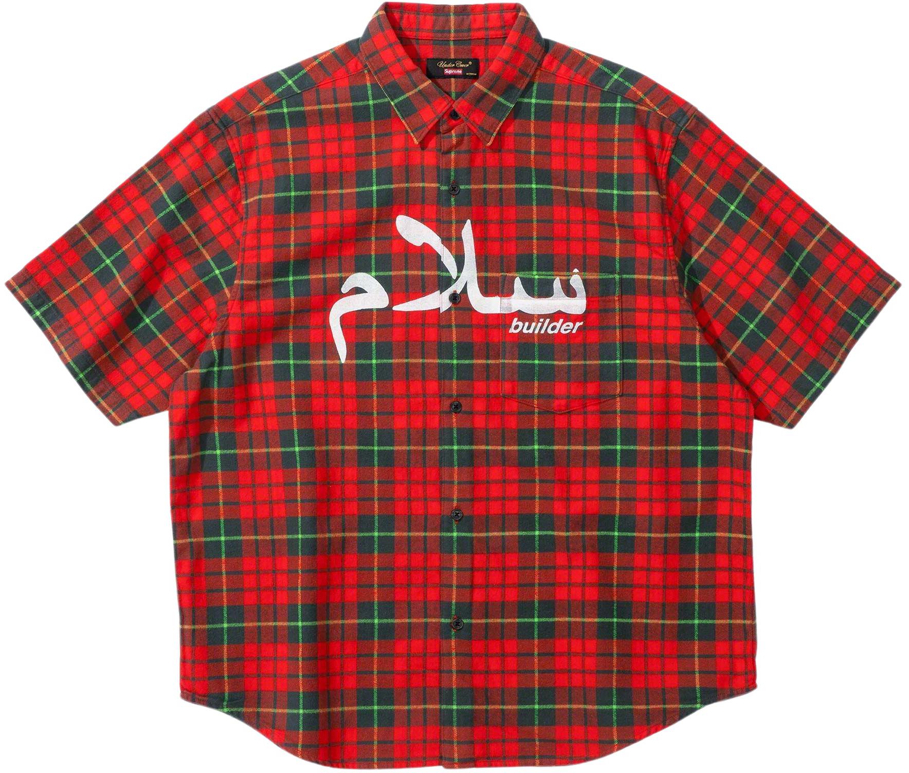 UNDERCOVER S S Flannel Shirt - spring summer 2023 - Supreme