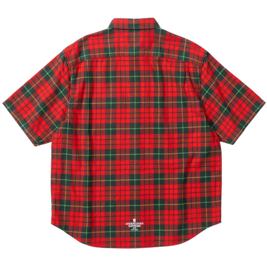 Details on Supreme UNDERCOVER S S Flannel Shirt  from spring summer 2023 (Price is $138)