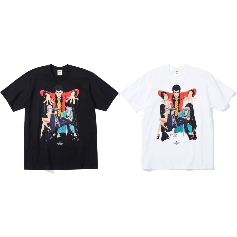 Supreme Supreme UNDERCOVER Lupin Tee released during spring summer 23 season