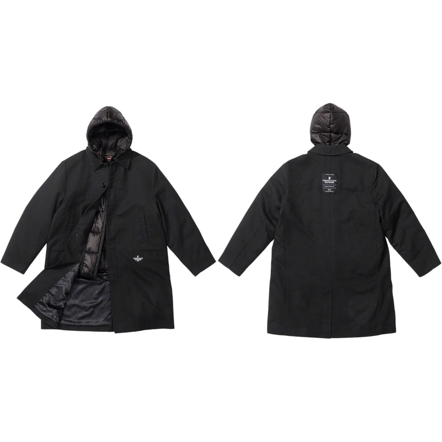 Details on Supreme UNDERCOVER Trench + Puffer Jacket from spring summer 2023 (Price is $498)