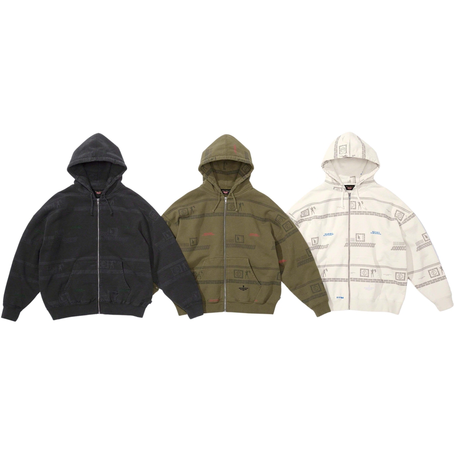 Supreme Supreme UNDERCOVER Zip Up Hooded Sweatshirt for spring summer 23 season